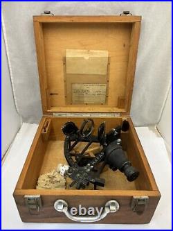 Vintage C. Plath Hamburg Marine Sextant German World War 2 with Paperwork CV JD Vintage C. Plath Hamburg Marine Sextant German World War 2 with Paperwork CV JD