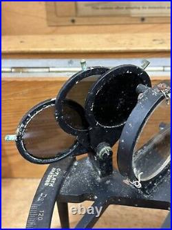 Vintage C. Plath Hamburg Marine Sextant German World War 2 with Paperwork CV JD Vintage C. Plath Hamburg Marine Sextant German World War 2 with Paperwork CV JD