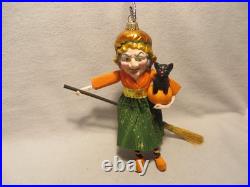 Vintage D. Blumchen & Company Halloween Ornament German Blown Glass Cosmic Vintage D. Blumchen & Company Halloween Ornament German Blown Glass Cosmic