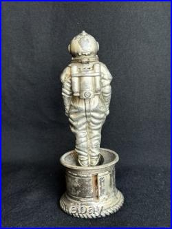 Vintage Deep Sea Diver Table Lighter German Draeger Figure Very Rare Antique