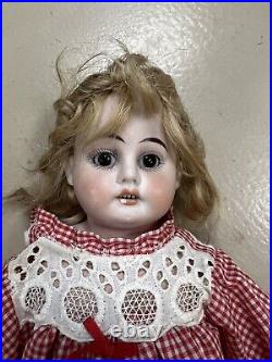 Vintage Ernst Heubach 1900-4/0 German Antique Doll Porcelain Bisque Horseshoe
