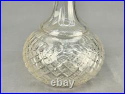 Vintage German 800 Silver & Cut Glass 11 3/4 Decanter by Max Fröhlich Vintage German 800 Silver & Cut Glass 11 3/4 Decanter by Max Fröhlich