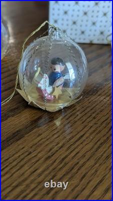 Vintage German Christmas Ornament Set Of 12