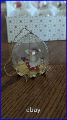 Vintage German Christmas Ornament Set Of 12