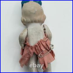 Vintage German Hertwig 161 & Japan All Bisque Doll Lot 11 Jointed Dolls With Arms