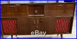 Vintage German Koronette Stereo Bar Console Table MCM Mid Century Record Stereo