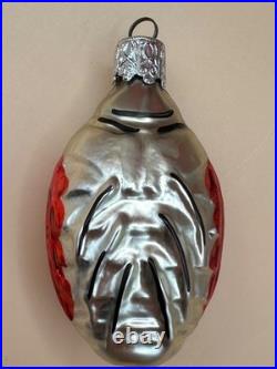 Vintage German Mercury Glass Ladybug? Ornaments