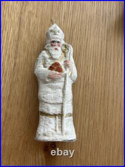 Vintage German Paper Mache christmas ornament