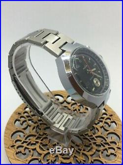 Vintage German Ruhla Chronograph Wrist Watch 1970's RARE