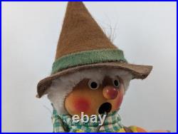 Vintage German Smoker Incense Burner Riding A Pig Piggy Bank Rare