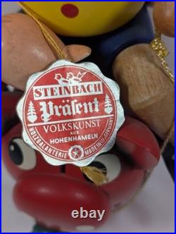 Vintage German Smoker Incense Burner Riding A Pig Piggy Bank Rare