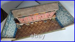 Vintage German Toy Kitchen Diorama with Apothecary Drawers & Groceries (#1)