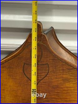 Vintage German Upright Double Bass Made in Western Germany Antique String B5