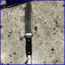 Vintage German Youth knife Solingen Fixed Blade with Scabbard