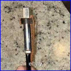 Vintage German Youth knife Solingen Fixed Blade with Scabbard