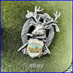 Vintage Mayser Tyrolean Gamsbart Hat, Bavarian Hat withSeveral Pins, West Germany Vintage Mayser Tyrolean Gamsbart Hat, Bavarian Hat withSeveral Pins, West Germany