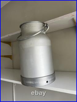 Vintage Milk Churn Jug Antique German Ritter Aluminum 10 Liters