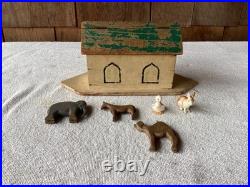 Vintage Noah's Ark with Animals German