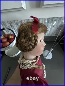 Vintage Old German Dolls Eyes Are In Head