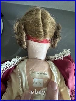 Vintage Old German Dolls Eyes Are In Head