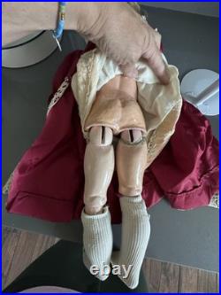 Vintage Old German Dolls Eyes Are In Head