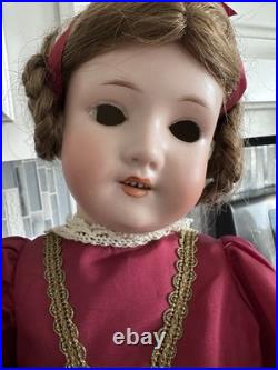 Vintage Old German Dolls Eyes Are In Head