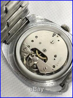 Vintage Old German GDR Made Umf Ruhla Digital Mens Wrist Watch Jump Mans Rare