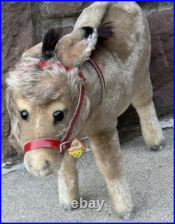 Vintage Original 12 Large Steiff Donkey Original German Steiff Donkey All IDs