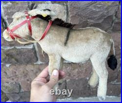Vintage Original 12 Large Steiff Donkey Original German Steiff Donkey All IDs