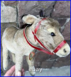 Vintage Original 12 Large Steiff Donkey Original German Steiff Donkey All IDs