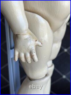 Vintage Porcelain Reproduction of Antique German Simon Halbig 1329 Oriental Doll