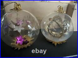 Vintage Resl Lenz German Ornaments Two Boxes 12 Total Vintage Resl Lenz German Ornaments Two Boxes 12 Total