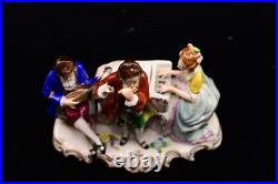 Vintage Sitzendorf Porcelain German Figurine Musical Trio