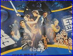 Vintage Star Wars German Trilogy Movie Poster 39x26.76