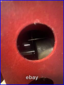 Vintage Steinbach German Smoker music box Red Baron in his Fokker Dr. 1 triplane