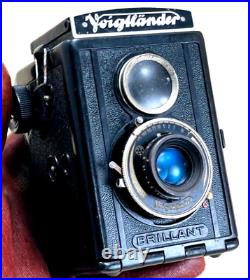 Vintage Voigtländer German 35mm Film Camera Antique Collectible Made in Germ