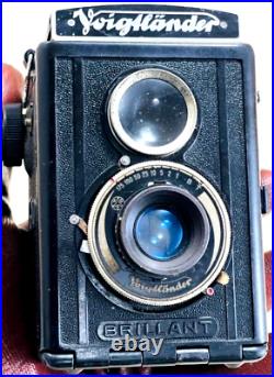 Vintage Voigtländer German 35mm Film Camera Antique Collectible Made in Germ