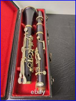Vintage Volkland Wood Clarinet German Albert System Antique Simple System