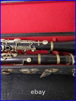 Vintage Volkland Wood Clarinet German Albert System Antique Simple System