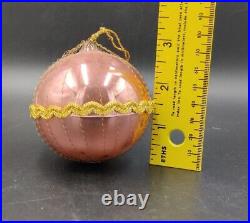 Vintage Wire Wrapped West German Mercury Glass Pink Ornaments Lot Of 11 Read Vintage Wire Wrapped West German Mercury Glass Pink Ornaments Lot Of 11 Read