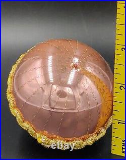 Vintage Wire Wrapped West German Mercury Glass Pink Ornaments Lot Of 11 Read Vintage Wire Wrapped West German Mercury Glass Pink Ornaments Lot Of 11 Read