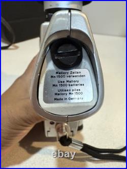 Vintage antique Bauer C1M Super 8mm handheld German Movie Camera untested as is