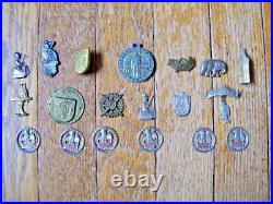 Vintage /antique Schlaraffia German Society Fraternity medals and Pinbacks RARE Vintage /antique Schlaraffia German Society Fraternity medals and Pinbacks RARE