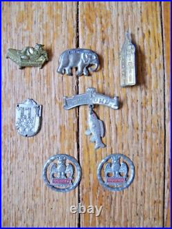 Vintage /antique Schlaraffia German Society Fraternity medals and Pinbacks RARE Vintage /antique Schlaraffia German Society Fraternity medals and Pinbacks RARE