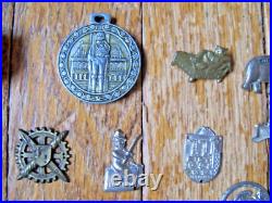 Vintage /antique Schlaraffia German Society Fraternity medals and Pinbacks RARE Vintage /antique Schlaraffia German Society Fraternity medals and Pinbacks RARE