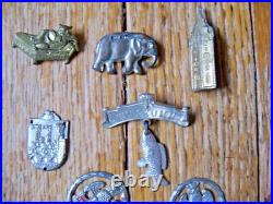 Vintage /antique Schlaraffia German Society Fraternity medals and Pinbacks RARE Vintage /antique Schlaraffia German Society Fraternity medals and Pinbacks RARE