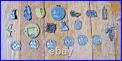 Vintage /antique Schlaraffia German Society Fraternity medals and Pinbacks RARE Vintage /antique Schlaraffia German Society Fraternity medals and Pinbacks RARE