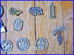 Vintage /antique Schlaraffia German Society Fraternity medals and Pinbacks RARE Vintage /antique Schlaraffia German Society Fraternity medals and Pinbacks RARE