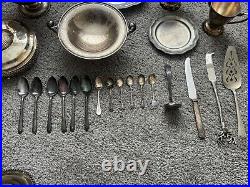 Vintage dishes sets, German Silver, Silver Plated