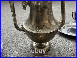 Vintage dishes sets, German Silver, Silver Plated